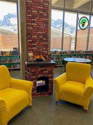 yellow chairs